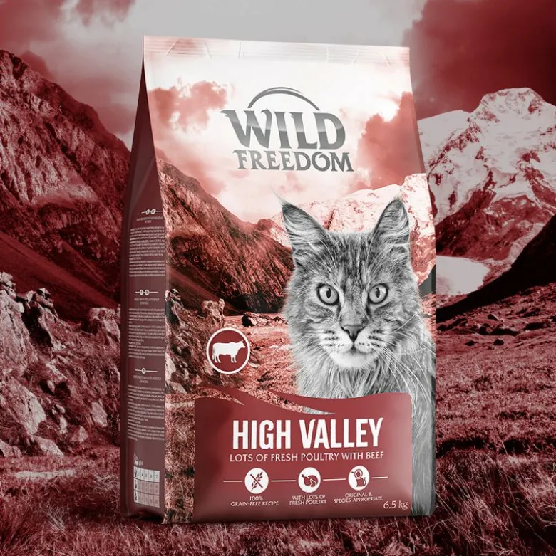 Wild Freedom Adult "High Valley" naudalla - viljaton resepti