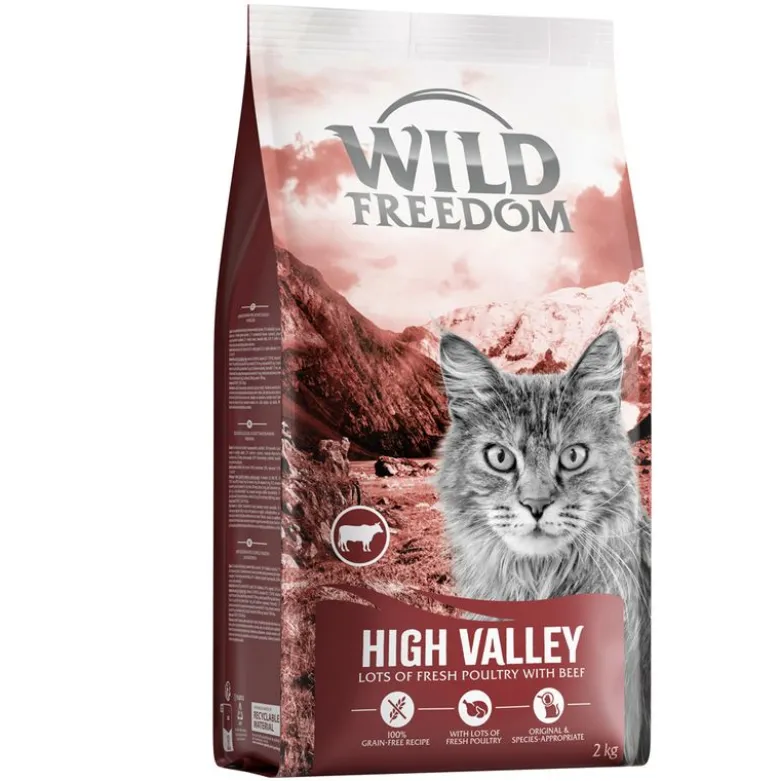 Wild Freedom Adult "High Valley" naudalla - viljaton resepti