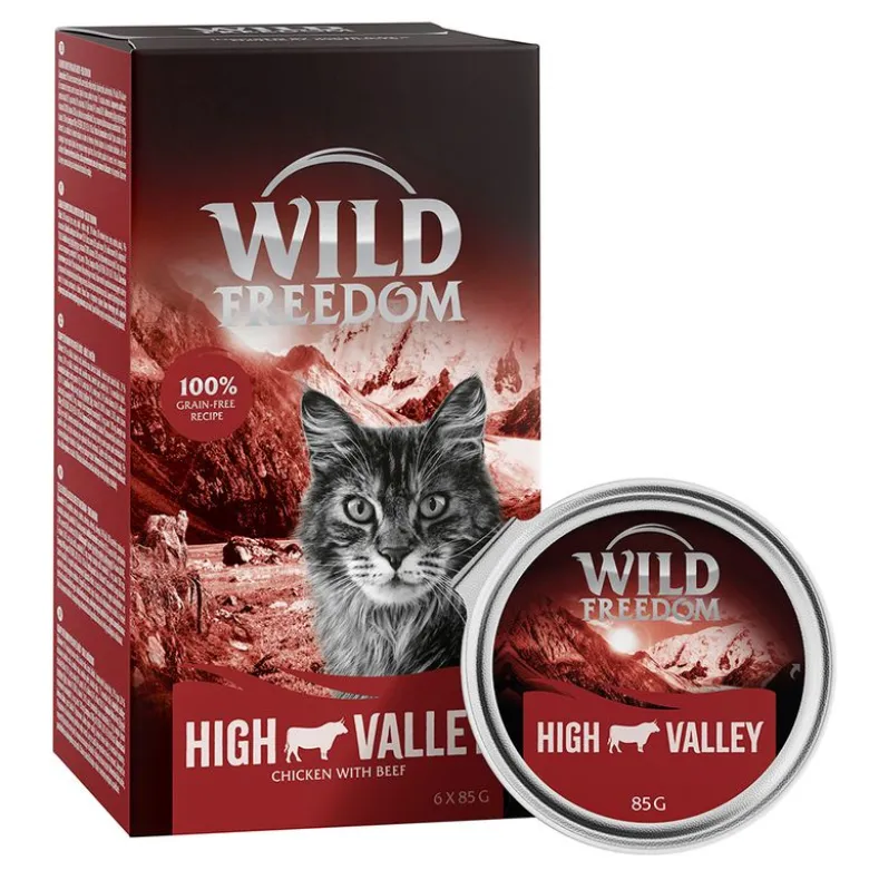 Wild Freedom Adult -rasiat 6 x 85 g