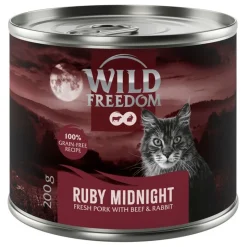 Wild Freedom Adult "Red" 6 x 200 g – viljaton resepti