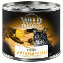 Wild Freedom Adult Sterilised 6 x 200 g – viljaton resepti