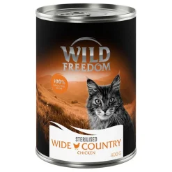 Wild Freedom Adult Sterilised 6 x 400 g – viljaton resepti