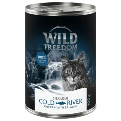 Wild Freedom Adult Sterilised 6 x 400 g – viljaton resepti