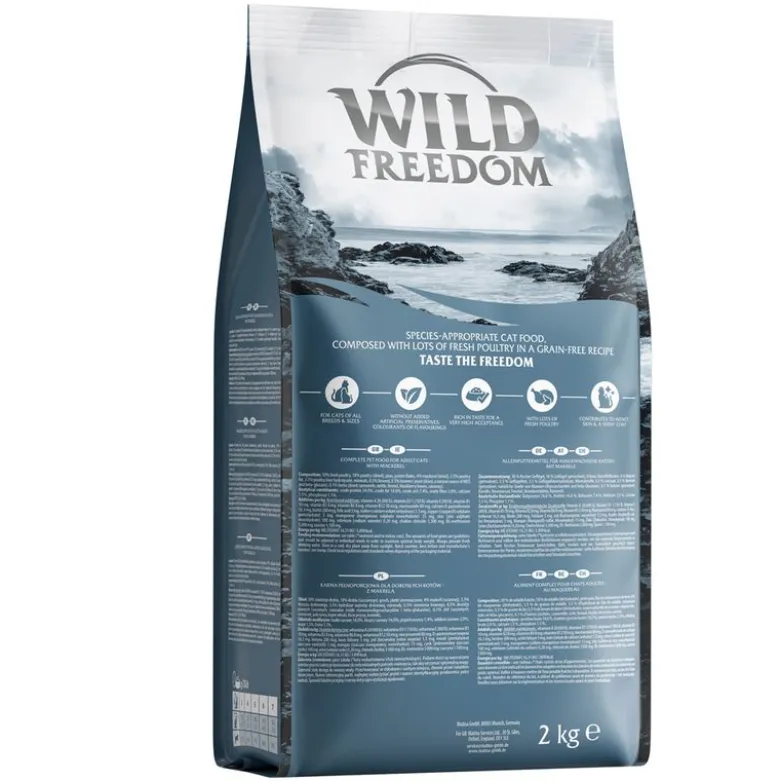Wild Freedom Adult "Vast Oceans" makrilli – viljaton resepti