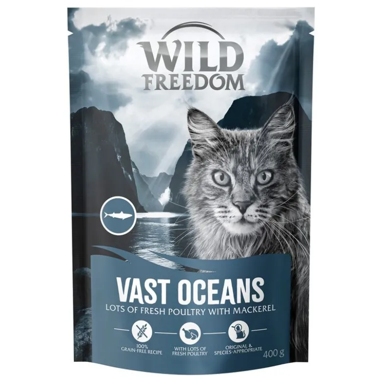 Wild Freedom Adult "Vast Oceans" makrilli – viljaton resepti