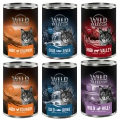 Wild Freedom Adult 6 x 400 g - viljaton