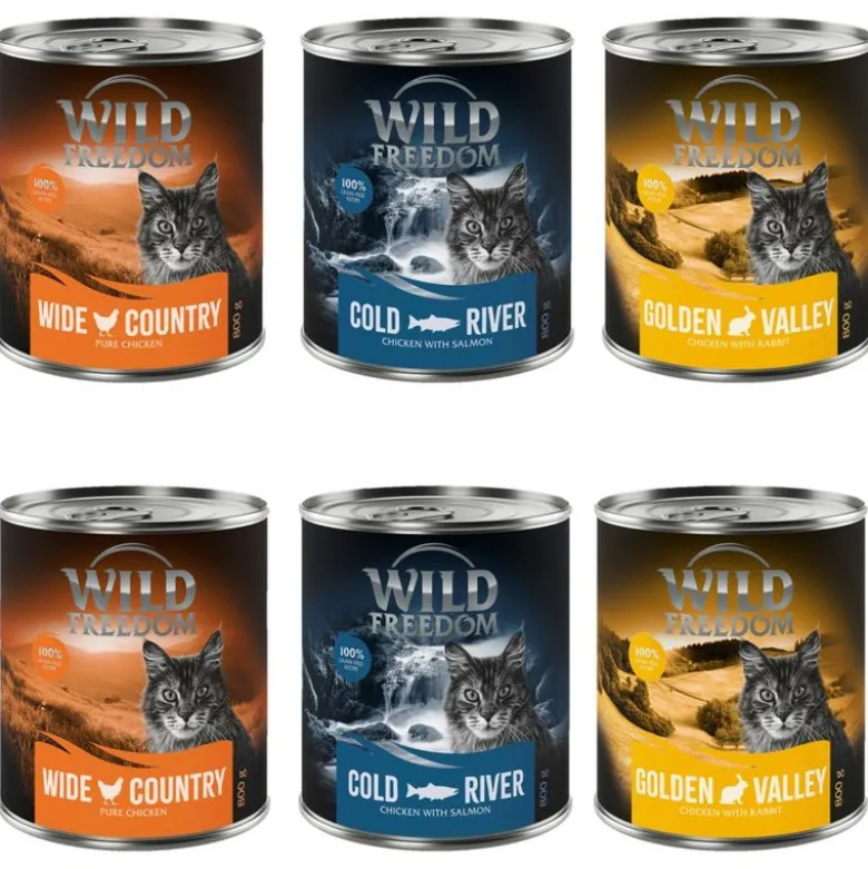 Wild Freedom Adult 6 x 800 g – viljaton