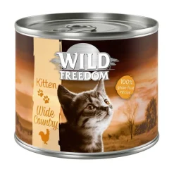 Wild Freedom Kitten -säästöpakkaus 12 x 200 g