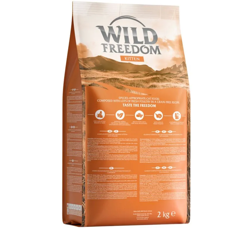 Wild Freedom Kitten "Wide Country" siipikarja - viljaton resepti