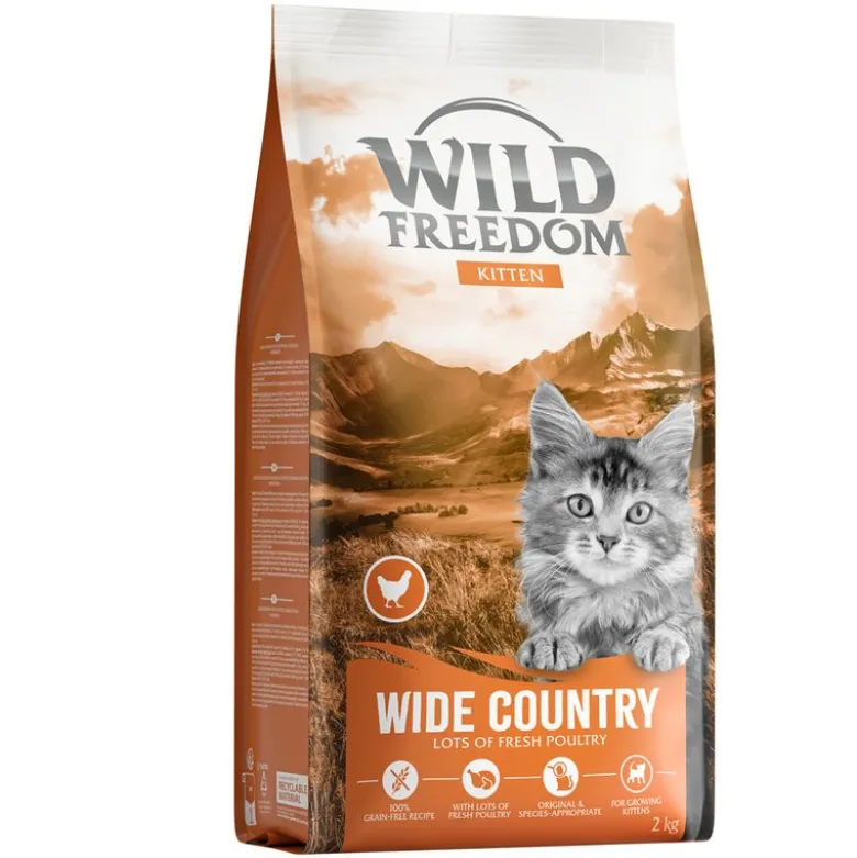 Wild Freedom Kitten "Wide Country" siipikarja - viljaton resepti
