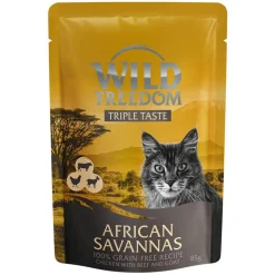 Wild Freedom Triple Taste Pouches 8 x 85 g