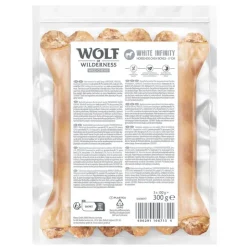 Wolf of Wildenress hevosen nahasta valmistettu puruluu "White Infinity"