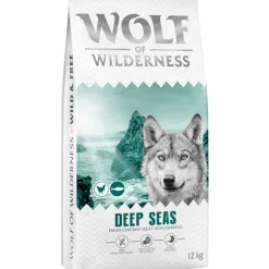 Wolf of Wilderness Adult "Deep Seas" silli – viljaton