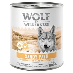 Wolf of Wilderness Adult "Expedition", 6 x 800 g