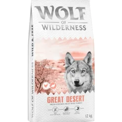 Wolf of Wilderness Adult "Great Desert" kalkkuna – viljaton