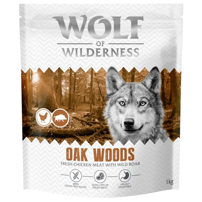 Wolf of Wilderness Adult "Oak Woods" villisika – viljaton