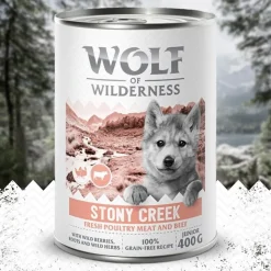 Wolf of Wilderness JUNIOR siipikarja & nauta