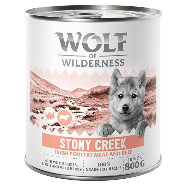 Wolf of Wilderness JUNIOR siipikarja & nauta