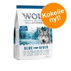 Wolf of Wilderness -kokeilupakkaukset 300 - 400 g