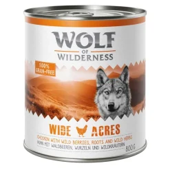 Wolf of Wilderness -megapakkaus 24 x 800 g