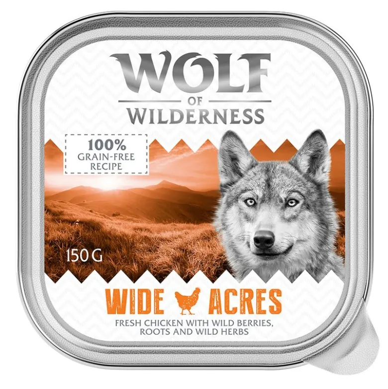 Wolf of Wilderness MINI Adult -säästöpakkaus 24 x 150 g – rasia