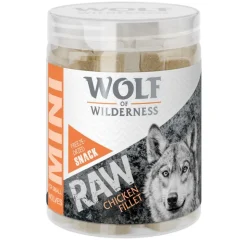 Wolf of Wilderness Mini RAW -herkut (kylmäkuivattu)