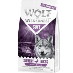 Wolf of Wilderness Mini "Soft - Silvery Lakes" - Free Range Chicken & Duck