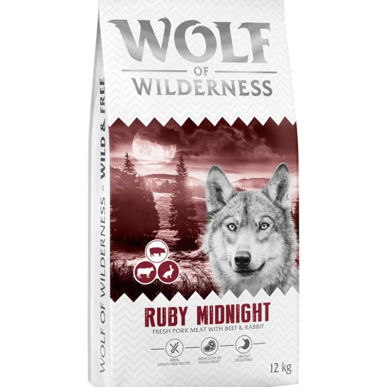 Wolf of Wilderness "Ruby Midnight" nauta & kani – viljaton