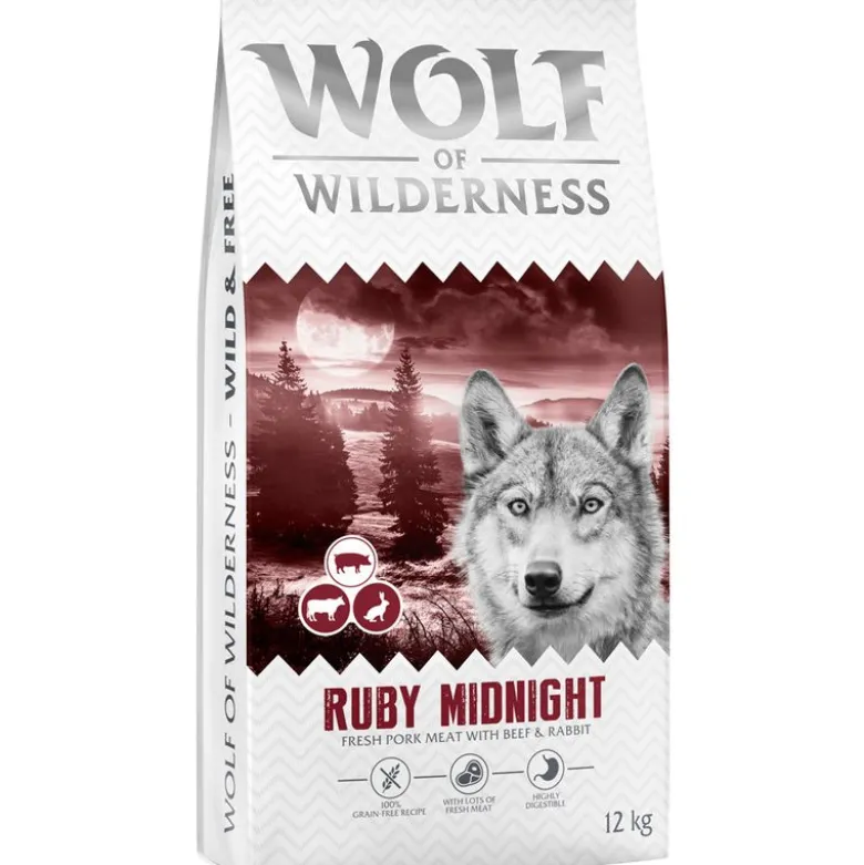 Wolf of Wilderness "Ruby Midnight" nauta & kani – viljaton