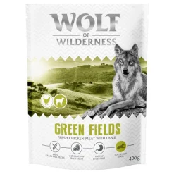 Wolf of Wilderness Senior "Green Fields" karitsa – viljaton