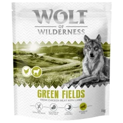 Wolf of Wilderness Senior "Green Fields" karitsa – viljaton