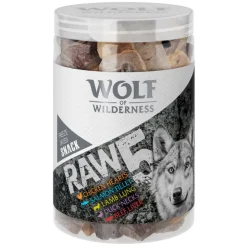 Wolf of Wilderness Snack - RAW 5 (lajitelma, kylmäkuivattu)