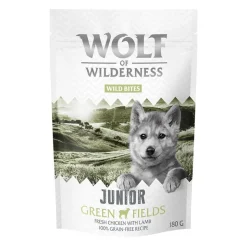 Wolf of Wilderness Snack - Wild Bites Junior 180 g