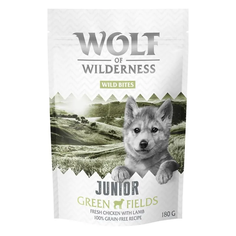 Wolf of Wilderness Snack - Wild Bites Junior 180 g