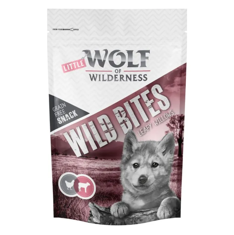 Wolf of Wilderness Snack - Wild Bites Junior 180 g