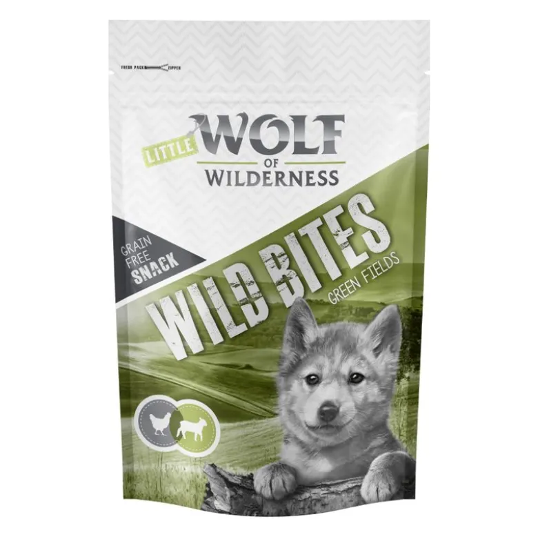 Wolf of Wilderness Snack - Wild Bites Junior 180 g