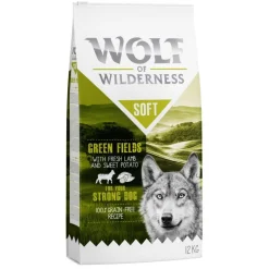 Wolf of Wilderness Soft - Green Fields - lammas