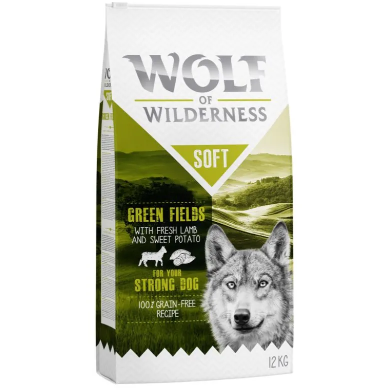 Wolf of Wilderness Soft - Green Fields - lammas