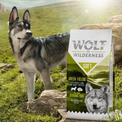 Wolf of Wilderness Soft - Green Fields - lammas
