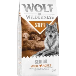 Wolf of Wilderness Soft - säästöpakkaus 2 x 12 kg