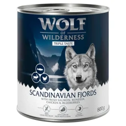 Wolf of Wilderness "The Taste Of" 6 x 800 g