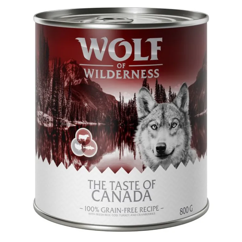 Wolf of Wilderness "The Taste Of" 6 x 800 g