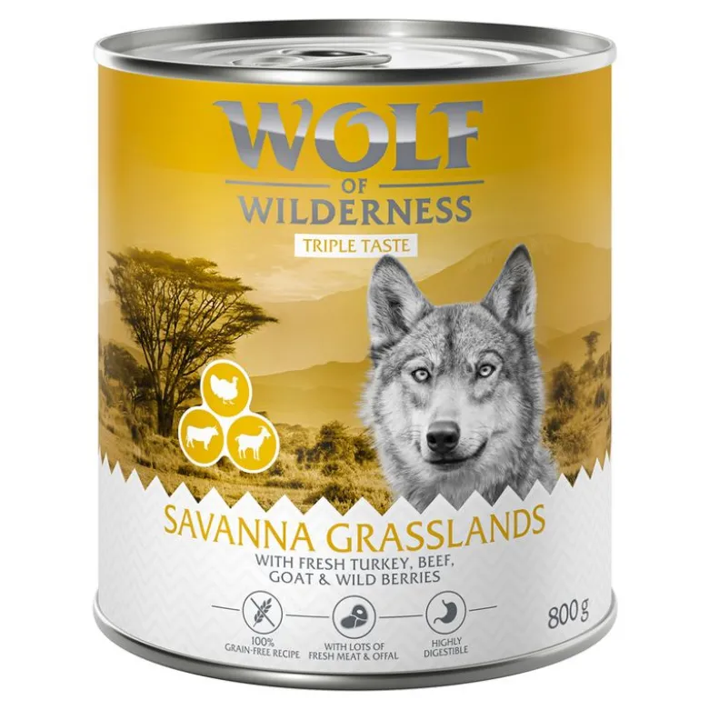 Wolf of Wilderness "The Taste Of" 6 x 800 g