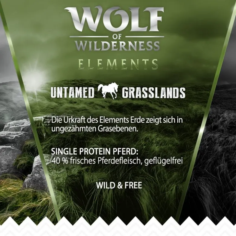 Wolf of Wilderness “Untamed Grasslands” hevonen – viljaton