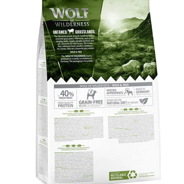 Wolf of Wilderness “Untamed Grasslands” hevonen – viljaton