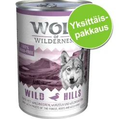 Wolf of Wilderness -yksittäispakkaus 1 x 400 g