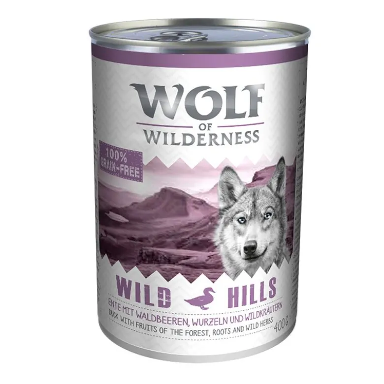 Wolf of Wilderness -yksittäispakkaus 1 x 400 g
