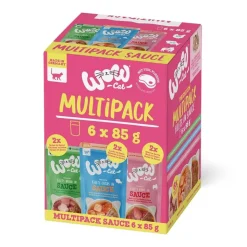 WOW Cat Filets in Sauce -säästöpakkaus 24 x 85 g