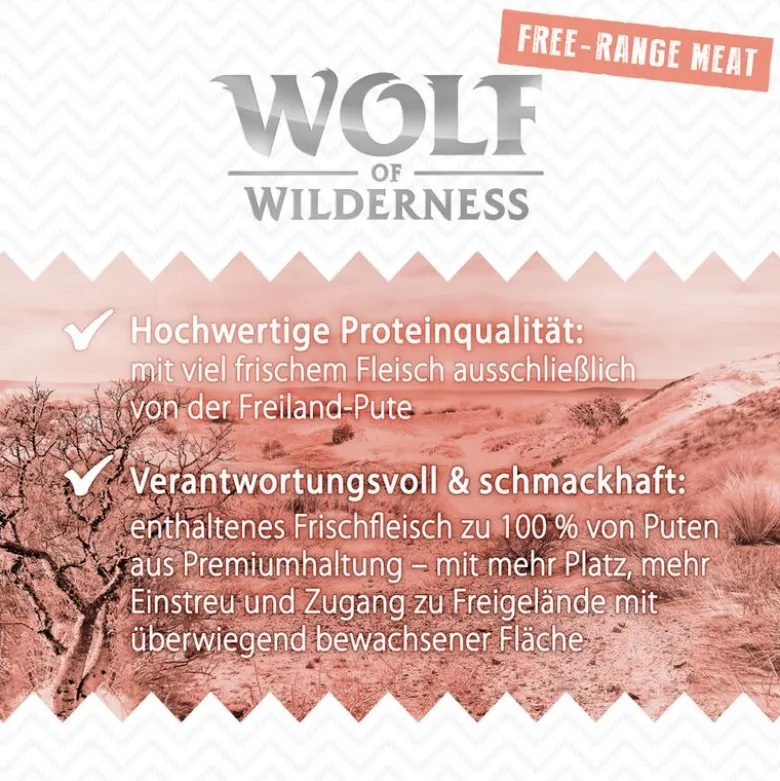 6 x 800 g Wolf of Wilderness -lajitelmat