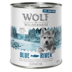 6 x 800 g Wolf of Wilderness -lajitelmat